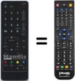 Replacement remote control HVS54839