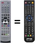 Replacement remote control HVS53530