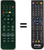 Replacement remote control HVS53464