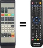 Replacement remote control SEC1542