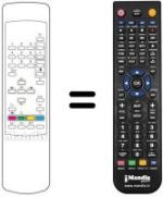 Mando a distancia equivalente Toshiba SEC2585