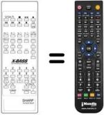 Replacement remote control SEC1572