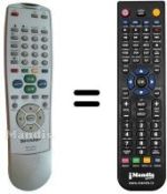 Replacement remote control SEC15037