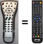 Replacement remote control SEC0879