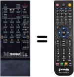 Mando a distancia equivalente Toshiba SEC2270