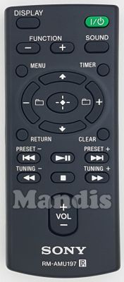 Original remote control SONY RM-AMU197 (149274511) Original remote control SONY RM-AMU197 (149274511)