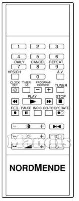Original remote control THOMSON V1005M (273921) Original remote control THOMSON V1005M (273921)