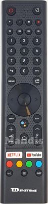 Mando a distancia original TD SYSTEMS 30604611CXTDS004