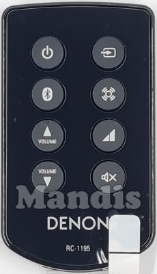 Original remote control DENON RC-1195 (30701020100AD)