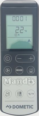 Comandament a distància original DOMETIC 386520126 Comandament a distància original DOMETIC 386520126