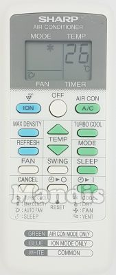 Comandament a distància original SHARP 9JX30510498-S