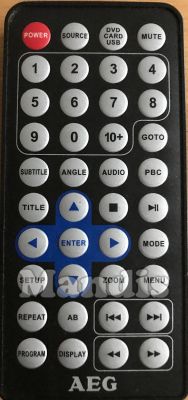 Original remote control AEG DVD 4533 TFT Original remote control AEG DVD 4533 TFT