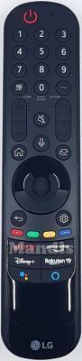 Mando a distancia original LG MR21GA (AKB76039701)