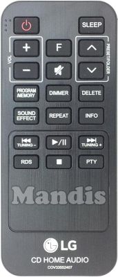 Comandament a distància original LG COV33552407 Comandament a distància original LG COV33552407
