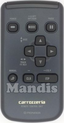 Comandament a distància original PIONEER Carrozzeria (CXA5862)