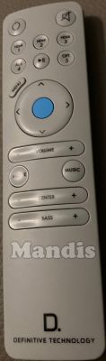 Comandament a dist&agrave;ncia original DEFINITIVE TECHNOLOGY W Studio