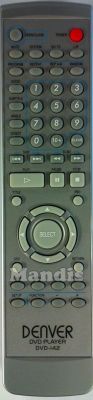 Original remote control DENVER DVD142