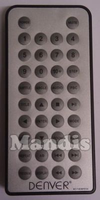 Comandament a distància original DENVER MT738