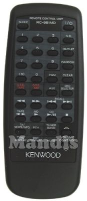 Mando a distancia original KENWOOD A70117905