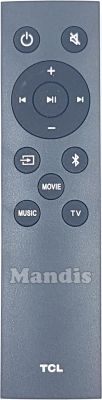 Original remote control TCL MA06TS6TSPN01RC1