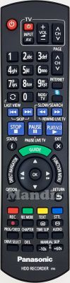 Mando a distancia original PANASONIC HDD Recorder IR6 (N2QAYB000914) Mando a distancia original PANASONIC HDD Recorder IR6 (N2QAYB000914)