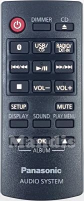 Comandament a distància original PANASONIC Audio System (N2QAYB001149)