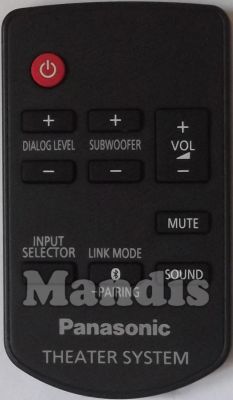 Comandament a distància original PANASONIC N2QAYC000083