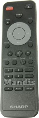Original remote control SHARP XLB515DBKRC