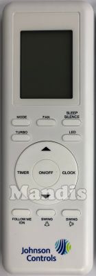 Mando a distancia original JOHNSON CONTROLS RG94A-BGEF