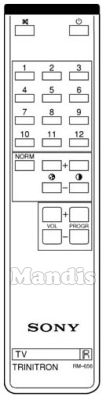 Comandament a distància original SONY RM 656 (A1470810A) Comandament a distància original SONY RM 656 (A1470810A)