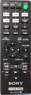 Comandament a distància original SONY RM-AMU214 (A2060834A) Comandament a distància original SONY RM-AMU214 (A2060834A)