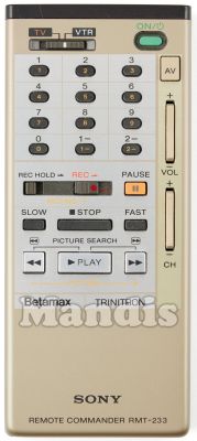 Comandament a distància original SONY RMT-233 (A6765646A) Comandament a distància original SONY RMT-233 (A6765646A)