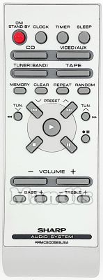 Mando a distancia original SHARP RRMCG0056SJSA