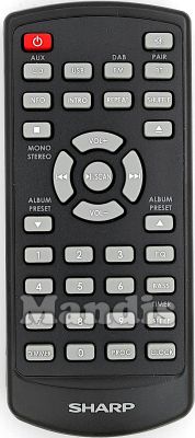Original remote control SHARP SH465