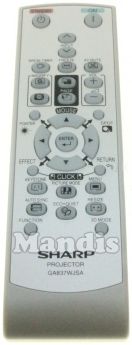 Original remote control SHARP RRMCGA837WJSA