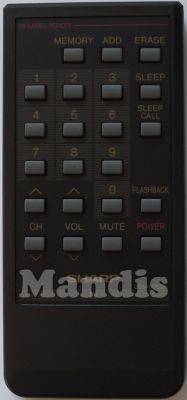 Mando a distancia original SHARP G0549CESA (RRMCG0549CESA)