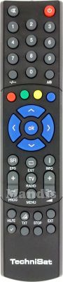 Original remote control TECHNISAT TTS 35 AI