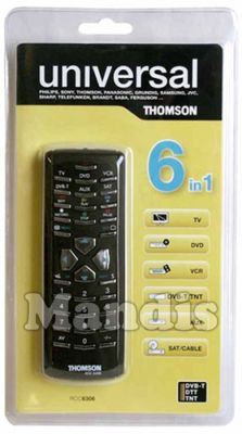 Original remote control THOMSON ROC6306 (3244480228593)