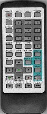 Mando a distancia original WOXTER ICase35Player