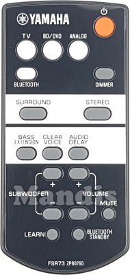 Mando a distancia original YAMAHA FSR73 (ZP807600)