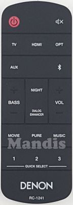 Mando a distancia original DENON RC-1241 (943307102310S)