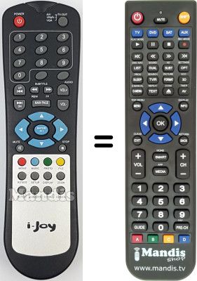 Replacement remote control REMCON2207