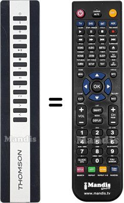 Mando a distancia equivalente MIC01 Mando a distancia equivalente MIC01