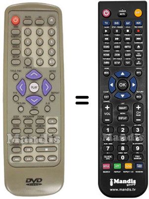 Mando a distancia equivalente Diamond REMCON564