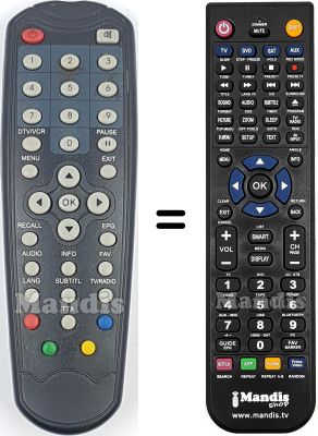 Comandament a distància equivalent WN-628