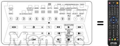 Replacement remote control 273.943 Replacement remote control 273.943