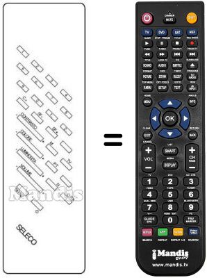 Mando a distancia equivalente STERN 2886
