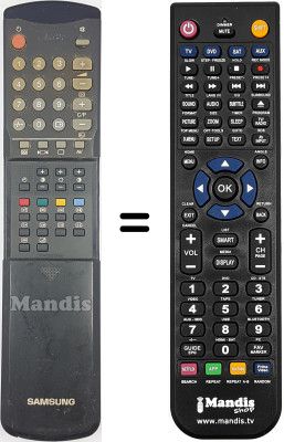 Comandament a distància equivalent 3F14-00033-061