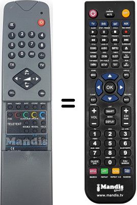Mando a distancia equivalente Bluesky NR TD 51 Mando a distancia equivalente Bluesky NR TD 51
