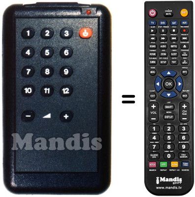 Comandament a distància equivalent 925TX0313 Comandament a distància equivalent 925TX0313